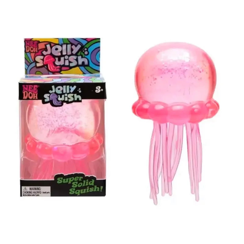 Squishies Jellyfish Squish Toy Fidget Toy, Water Sensory Soft Jelly Squeeze Stress Relief Fidget Toy