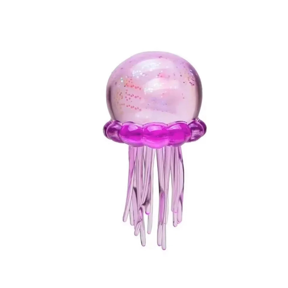 Squishies Jellyfish Squish Toy Fidget Toy, Water Sensory Soft Jelly Squeeze Stress Relief Fidget Toy