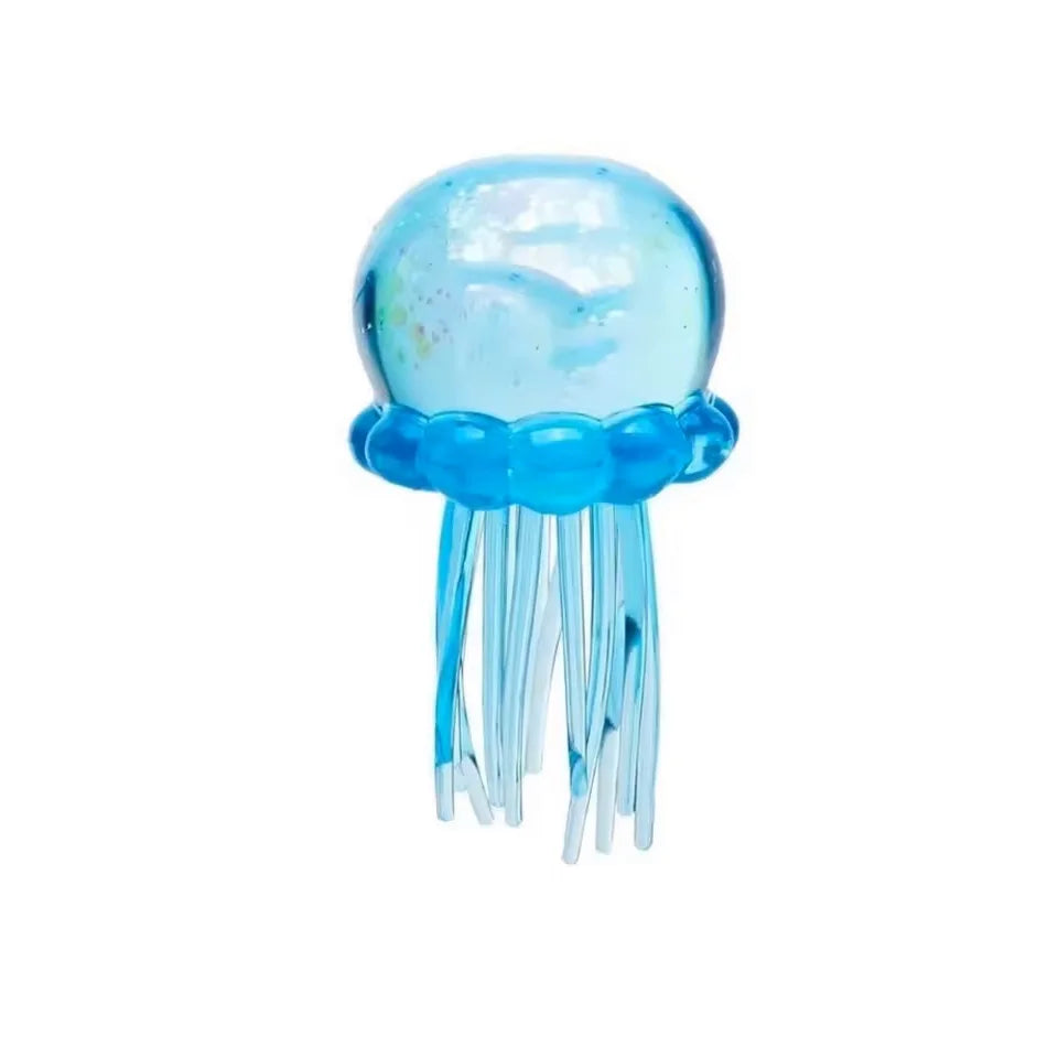 Squishies Jellyfish Squish Toy Fidget Toy, Water Sensory Soft Jelly Squeeze Stress Relief Fidget Toy